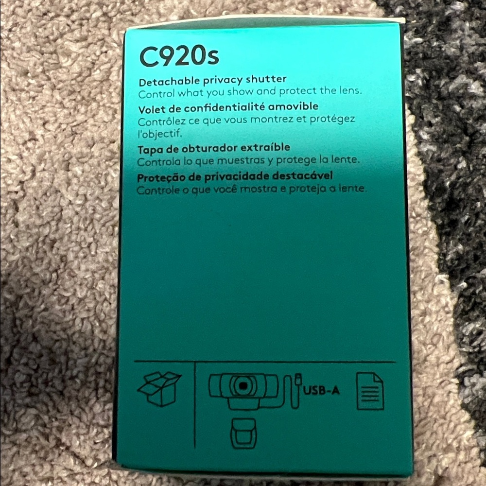 Logitech C920S Pro HD webcam, NEW! - Picture 4 of 7
